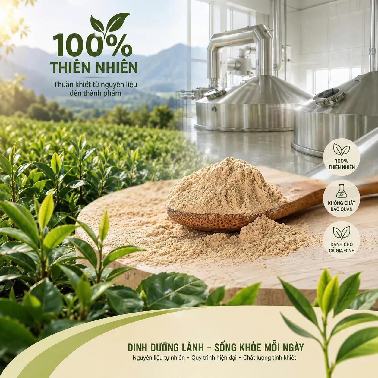Đạt tiêu chuẩn GMP